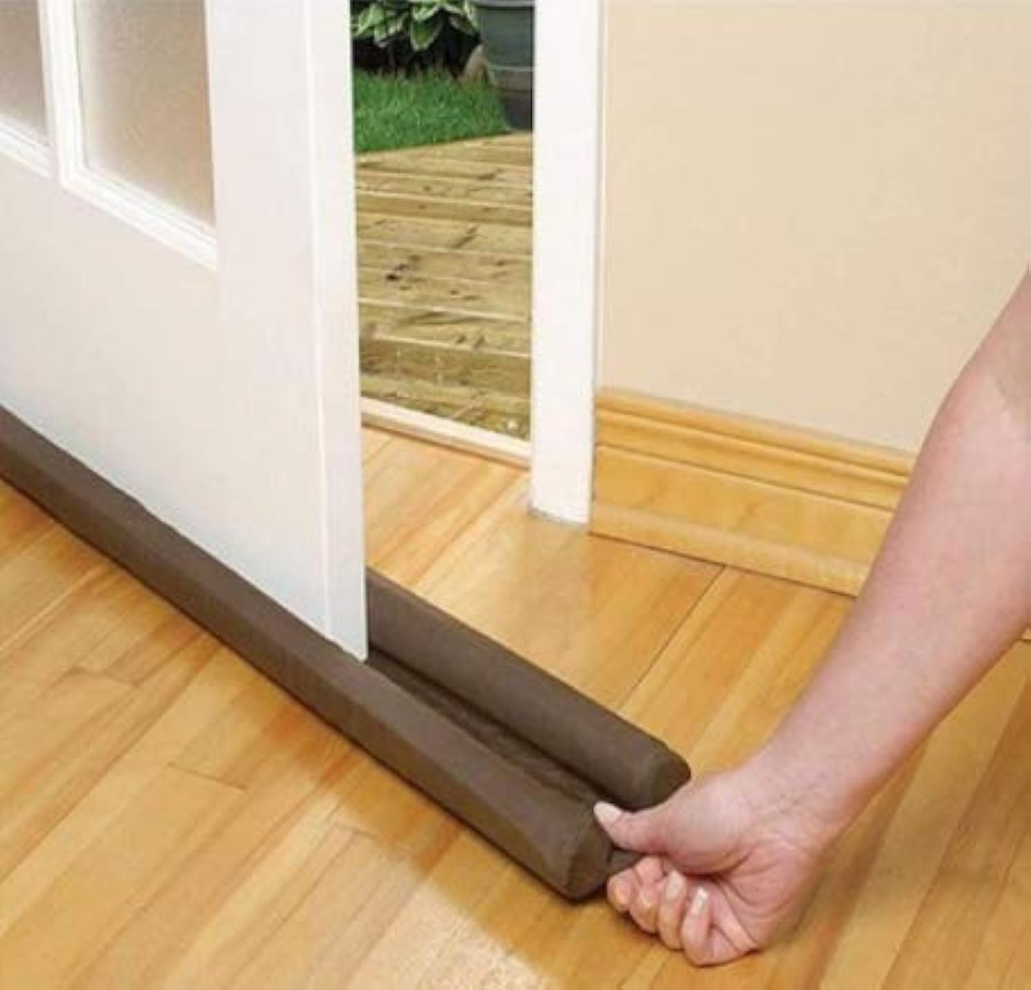 Door Gap Seal Strip 39 Inch Pack of 5, Dust & Noise Blocker