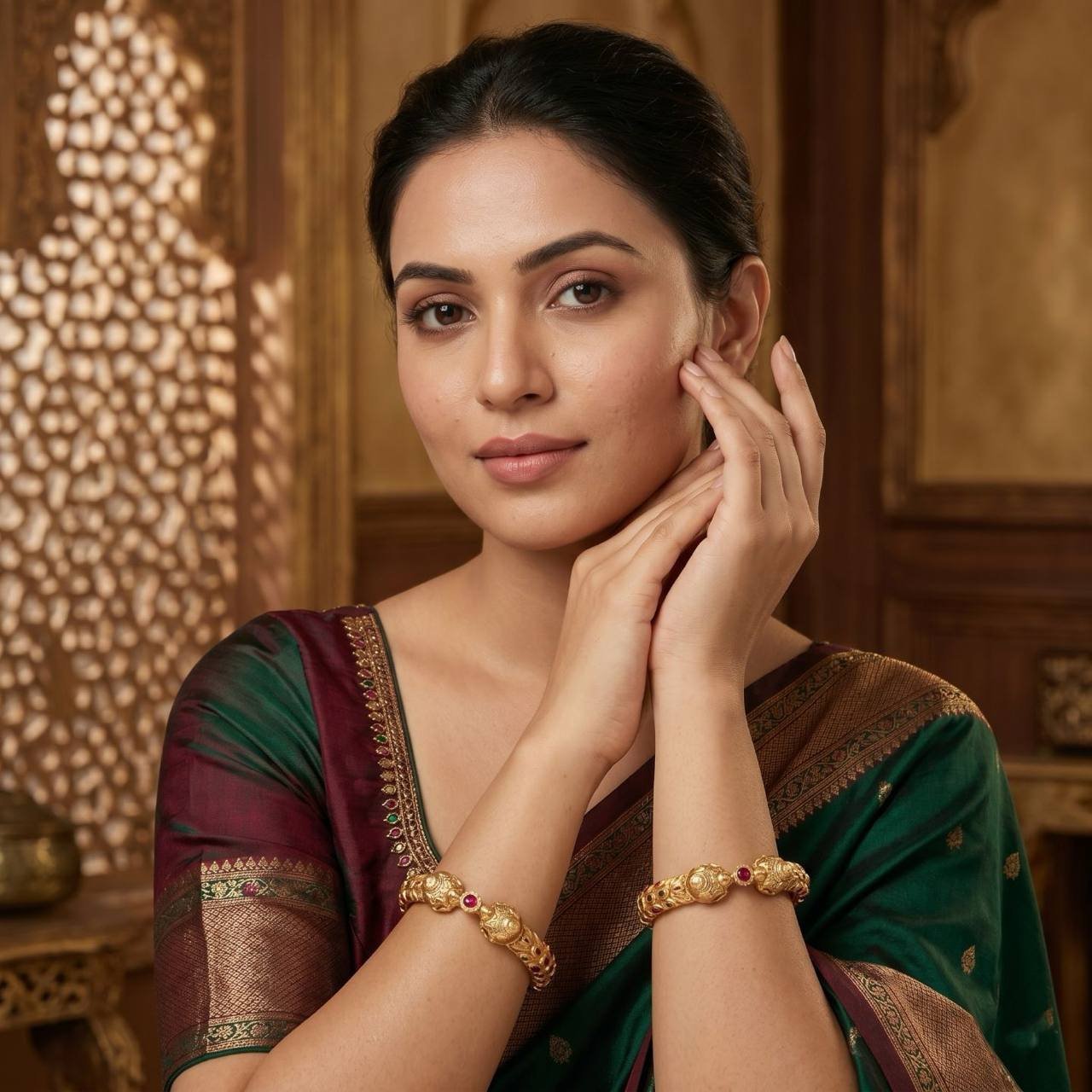 Gold bangales - Image 2
