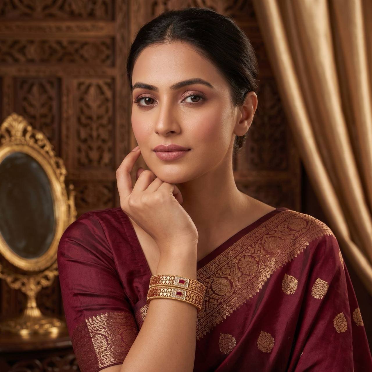 Gold bangales - Image 2