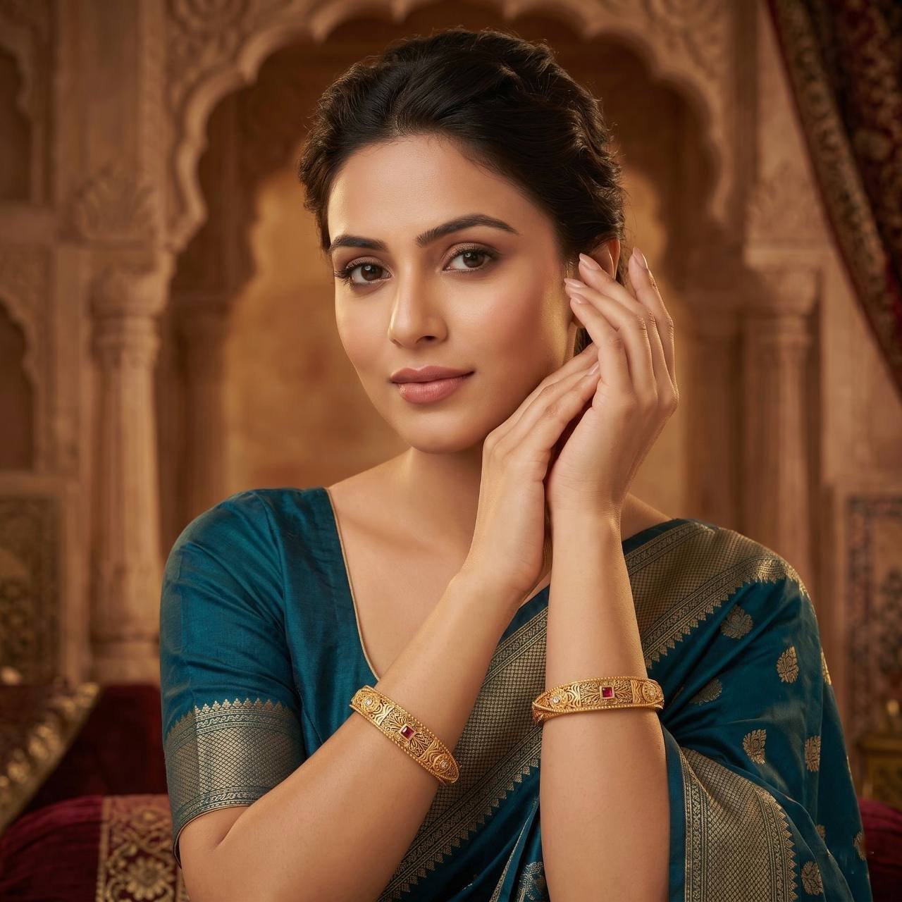 Gold bangales - Image 2