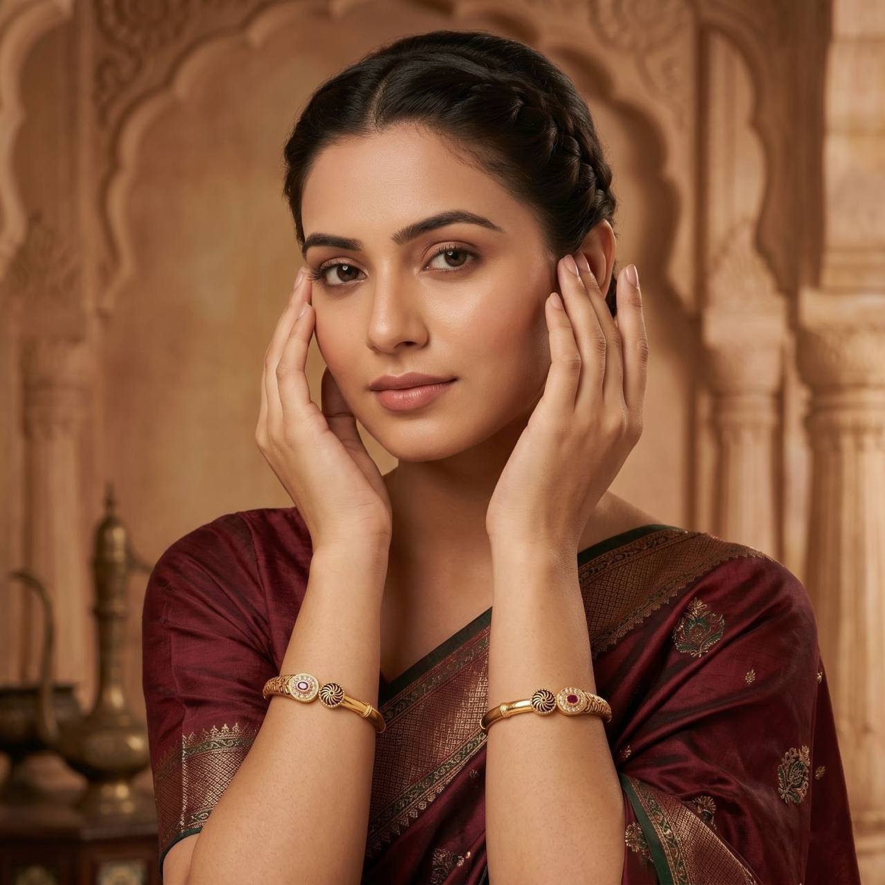 Gold bangales - Image 2