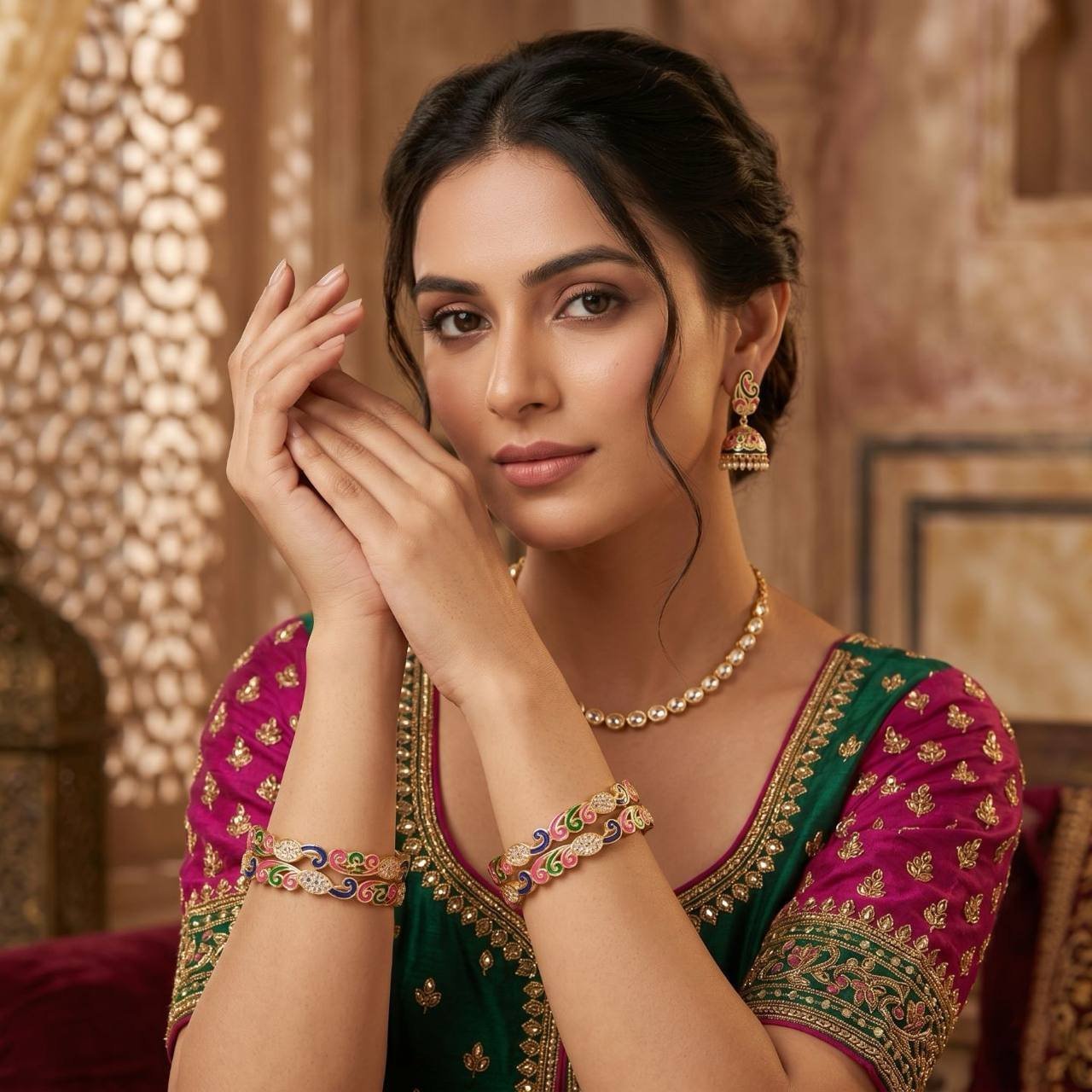 Gold bangales - Image 2