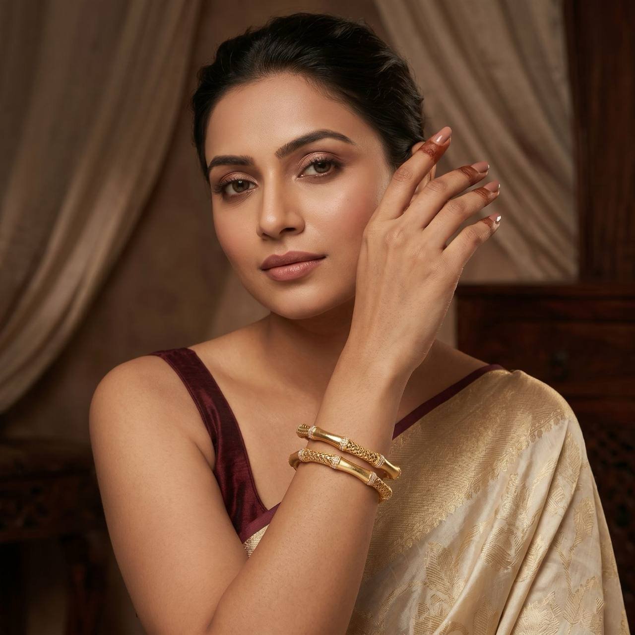 Gold bangales - Image 2