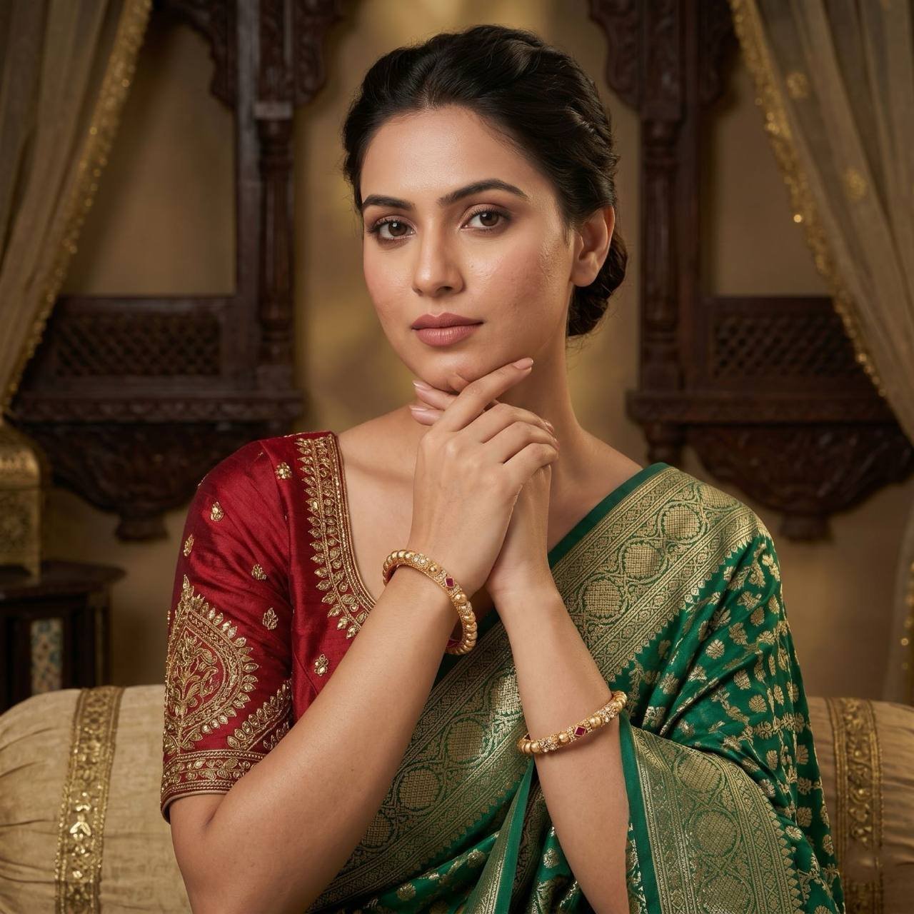 Gold bangales - Image 2