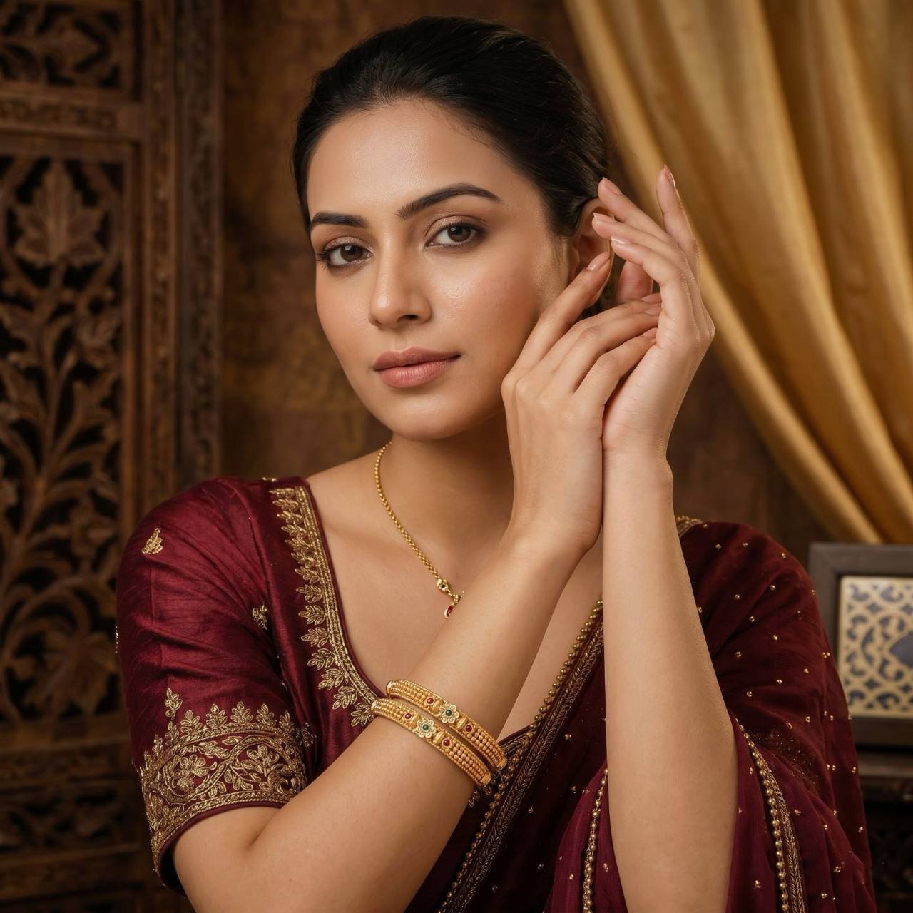 Gold bangales - Image 2